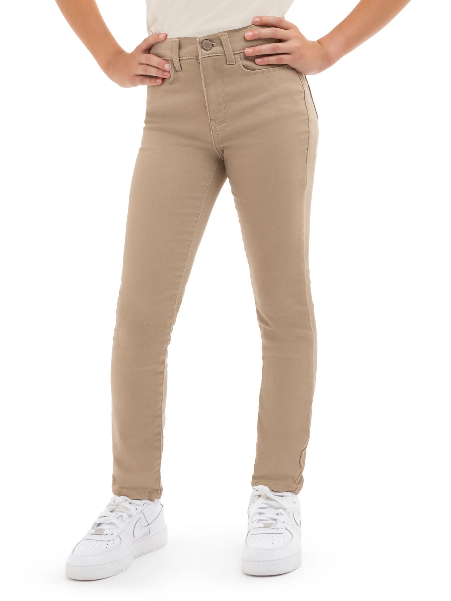 Jordache Girls High Rise Skinny, Sizes 5-18 | Walmart (US)
