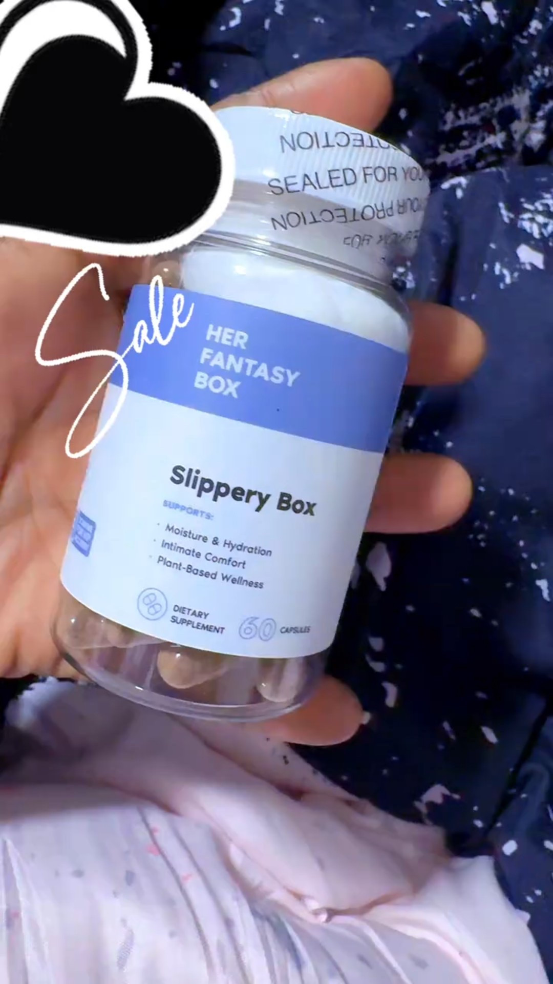 Slippery Box - Extra Moisture Support
Capsules

#LTKselfcare #LTKSaleAlert #LTKActive