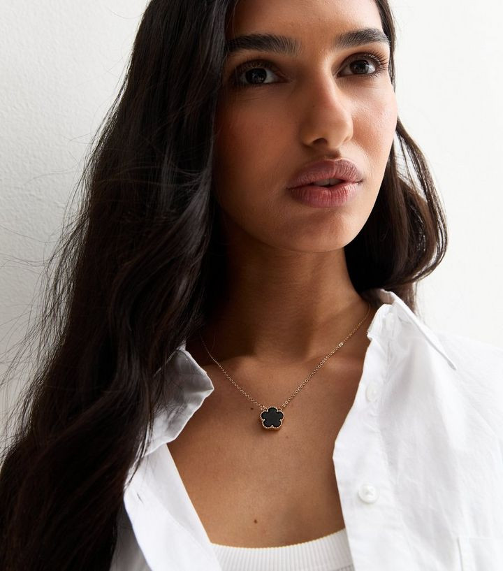 Black Clover Fine Chain Necklace
						
						Add to Saved Items
						Remove from Saved Items | New Look (UK)