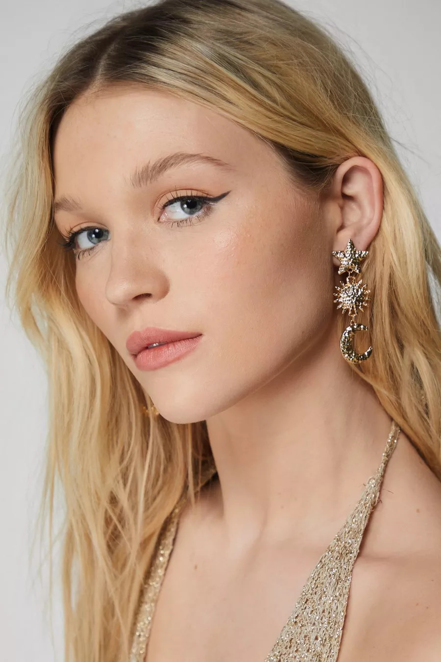 Star And Moon Drop Earrings | Nasty Gal US