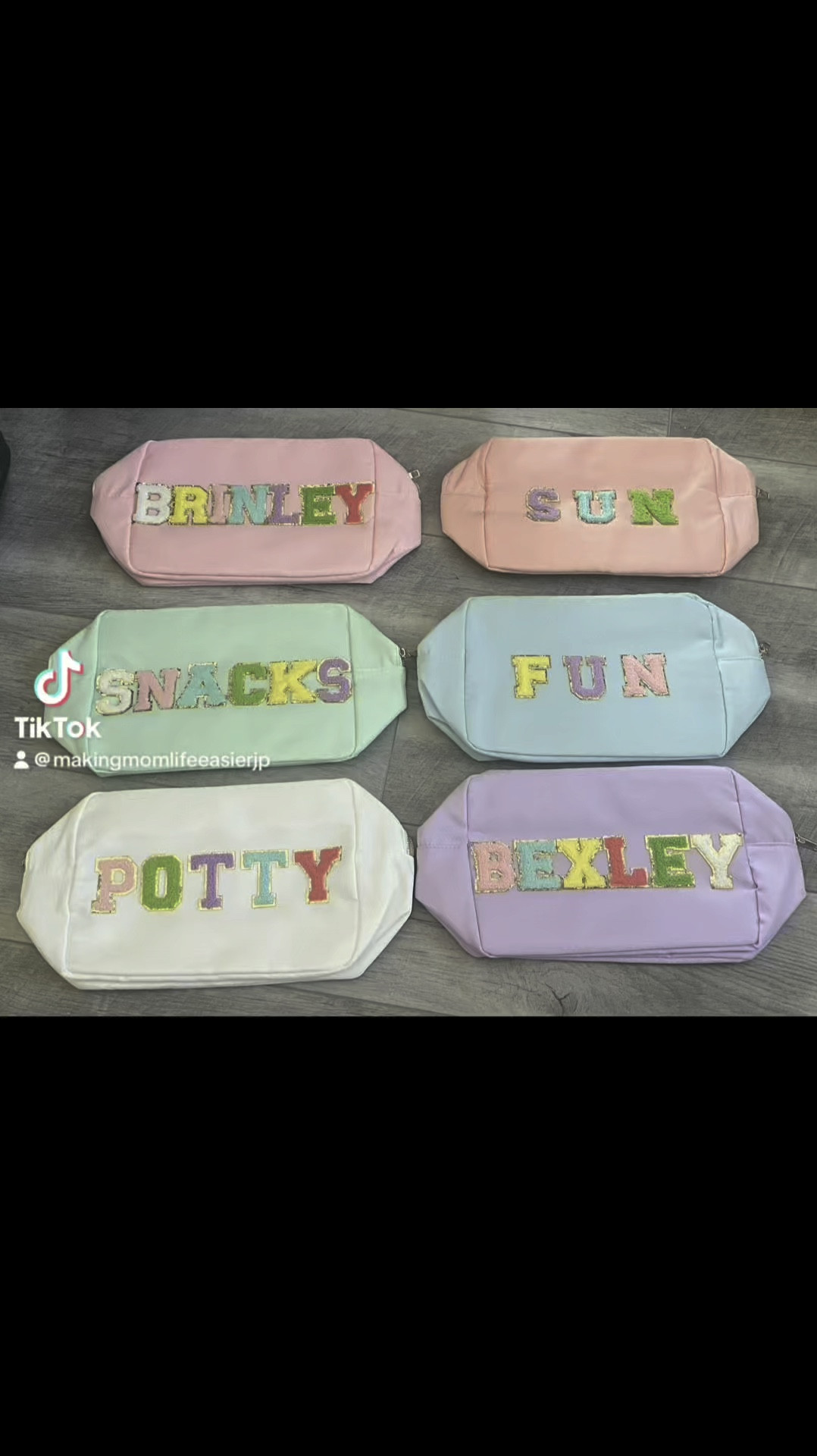 Make any bag a custom bag with these adorable peel and stick letters! 

#LTKFamily #LTKTravel #LTKBacktoSchool