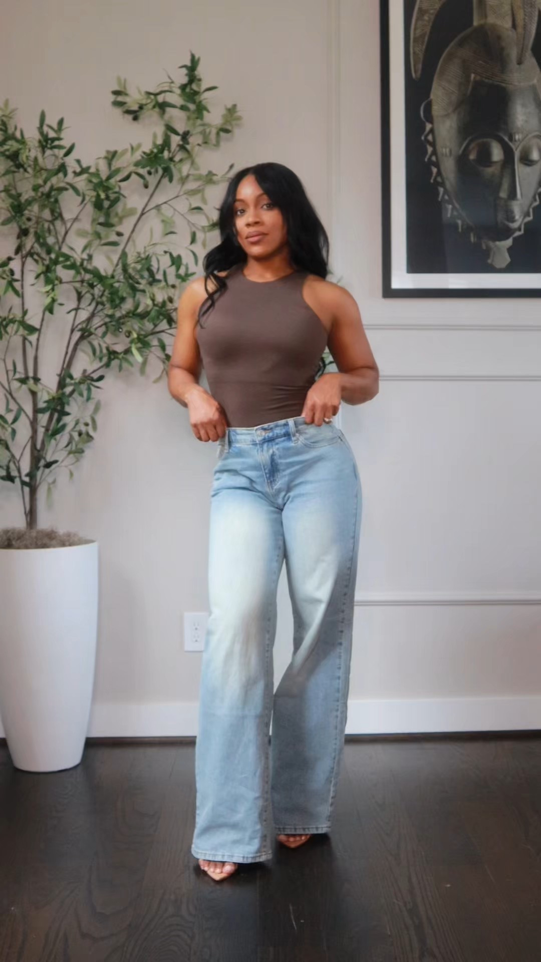 The best Fashion Nova wide leg jeans 

Jamie Double Lined Tank Top - Brown

Favorite Classic
 Wide Leg Jeans - Vintage Wash



#LTKStyleTip #LTKPetite #LTKFindsUnder100