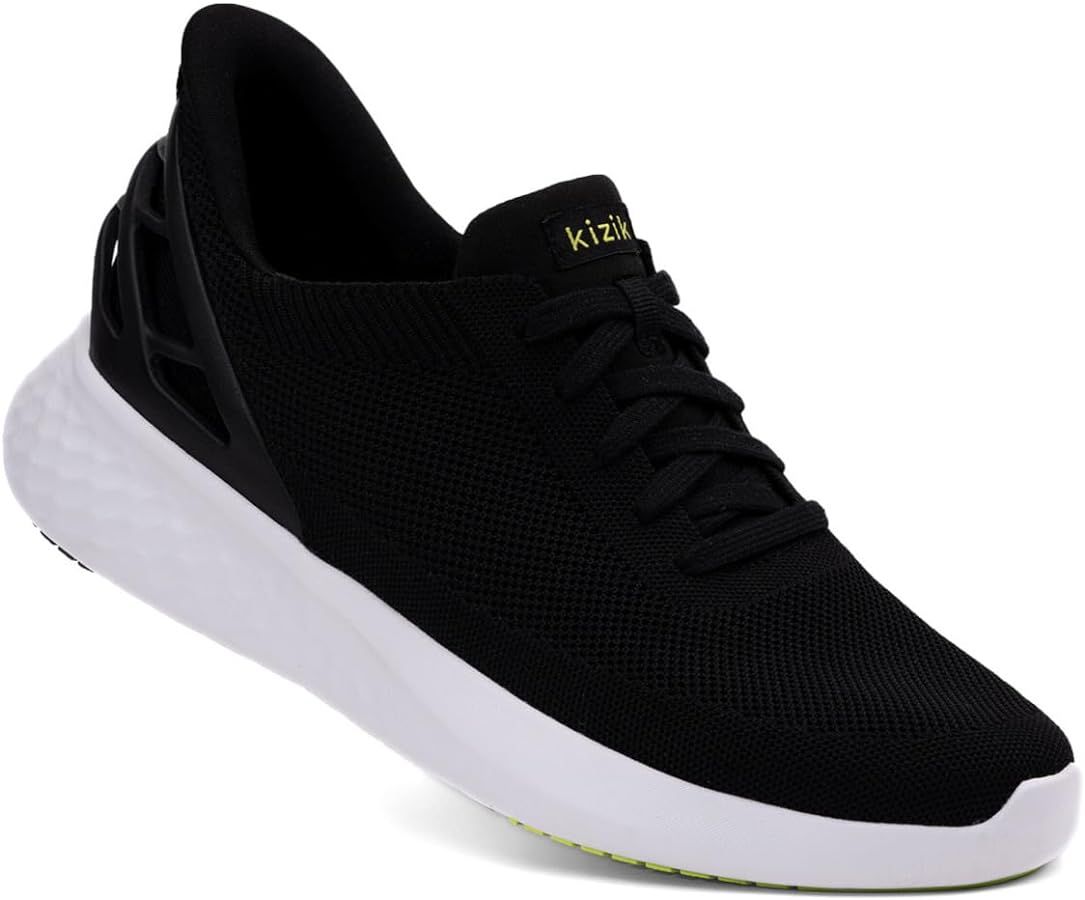 Kizik Athens Comfortable Breathable Knit Slip On Sneakers - Easy Slip-Ons | Walking Shoes for Men... | Amazon (US)
