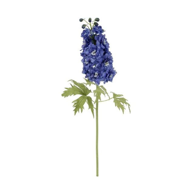 Blue Delphinium Faux Stem | Cailini Coastal