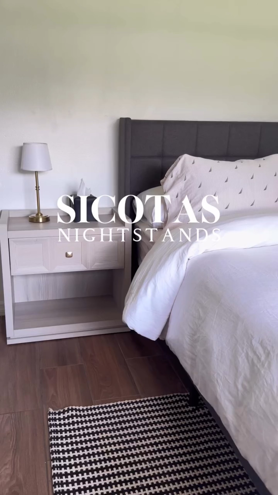 The perfect bedside upgrade loving these @sicotas nightstands.

Want to shop this post? Click the link in my bio or download the free@shop.ltk app and follow me @heidy.mls to shop this post and others! Don’t forget to turn on notifications @liketoknow.it.home 
.
.
.
.
.
.
 #nightstands #ltkhome #amazonfinds 
#liketkit #Itkhome #homedecor #neutralhomedecor #homedesign #homedesignideas #homedecorideas #sicotas