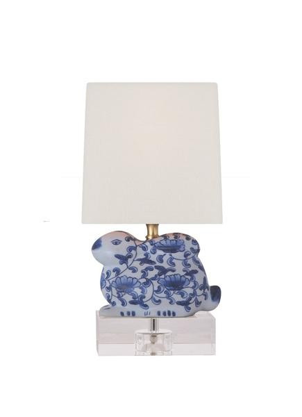 Chinoiserie Bunny Lamp | Dashing Trappings
