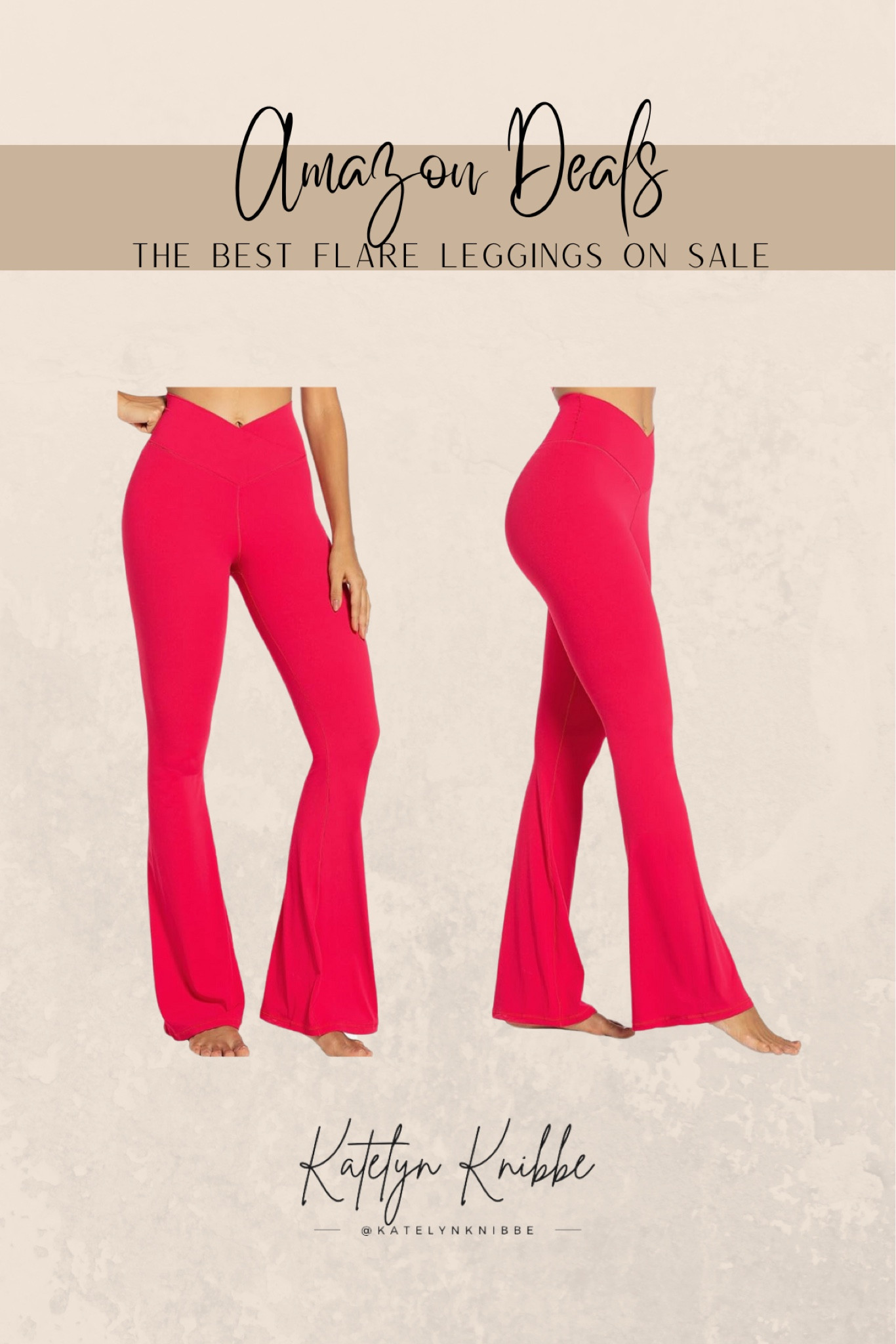 The best flared leggings on sale from Amazon! Only $20 and these fit soo good. I have a ridiculous amount of colors and just ordered two more. Fits true to size and so flattering  

#LTKActive #LTKFindsUnder50 #LTKSaleAlert