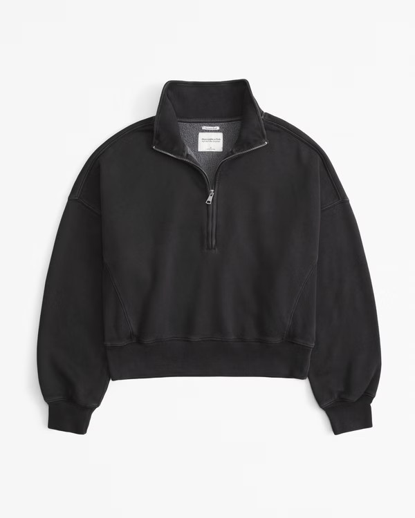 Essential Sunday Half-Zip | Abercrombie & Fitch (US)