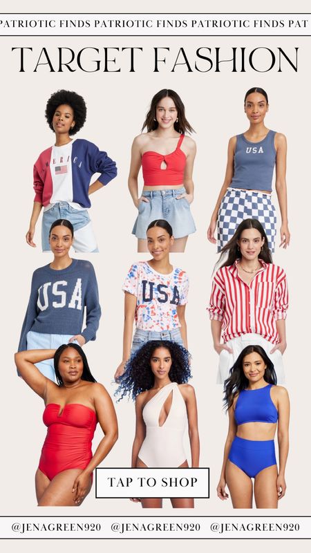 Target Fashion | Memorial Day Fashion | Patriotic Outfits | Red White Blue Outfits 

#LTKstyletip #LTKunder50 #LTKSeasonal