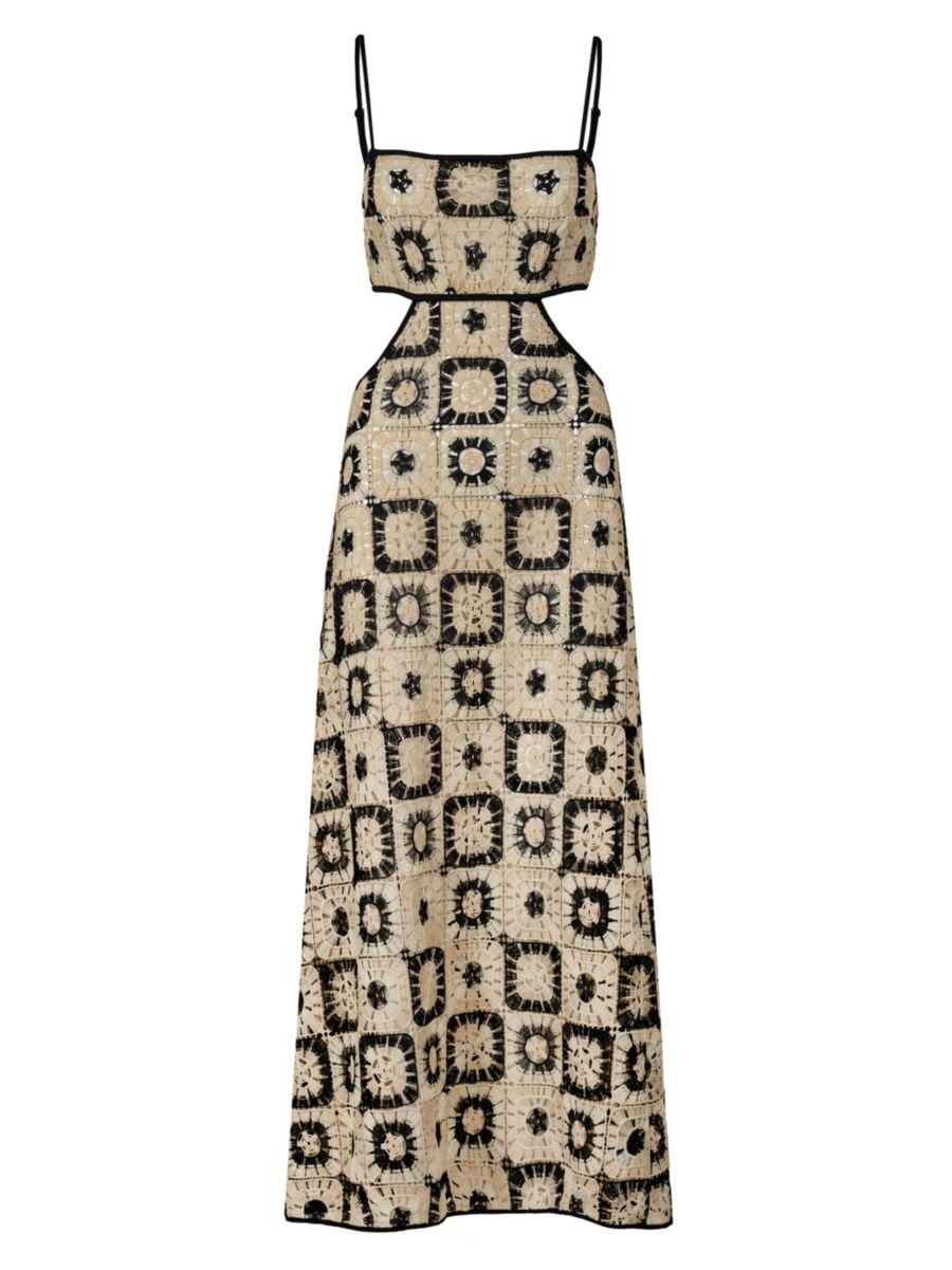 Mara Magic Crochet Ankle-Length Dress | Saks Fifth Avenue