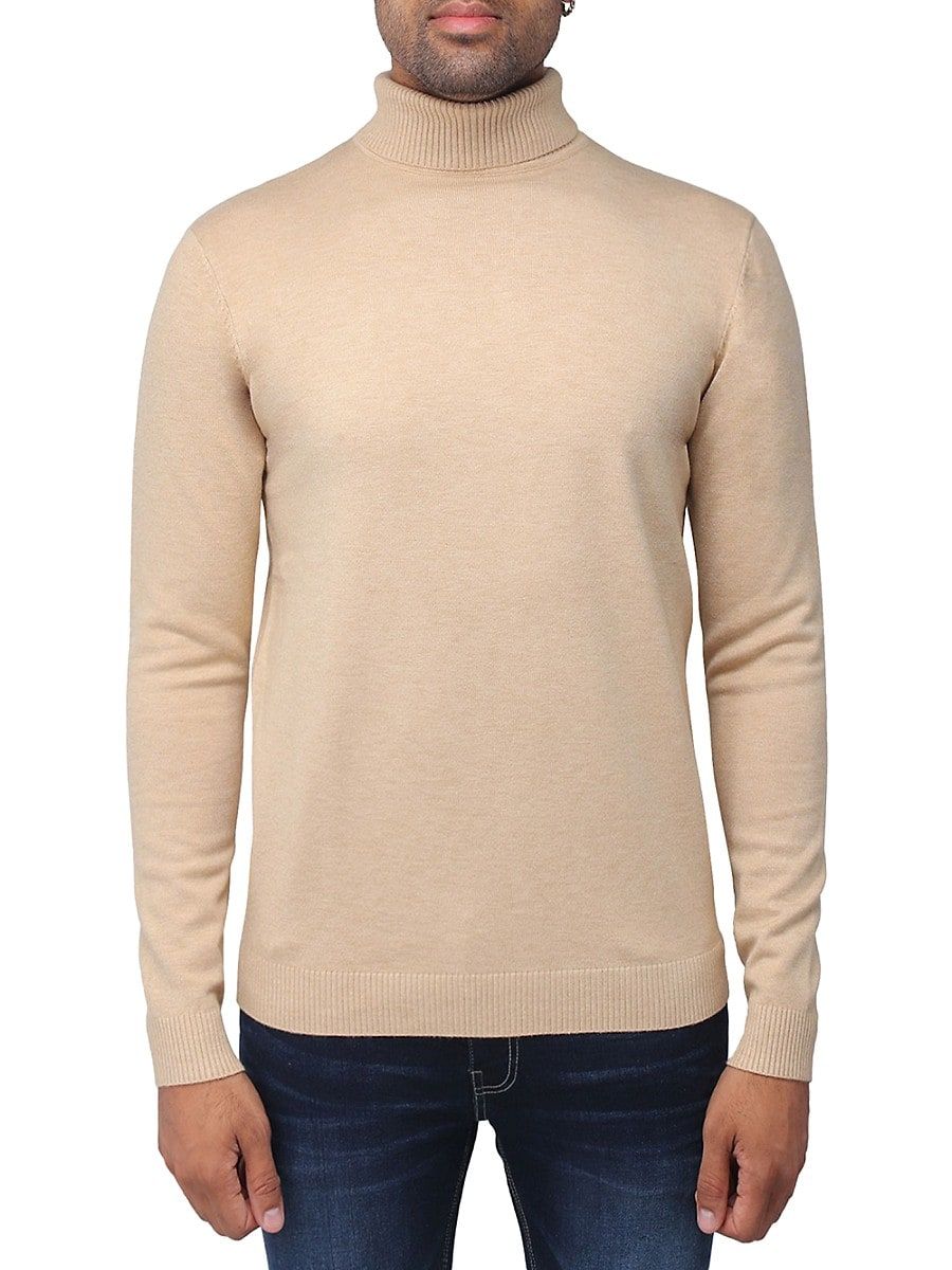 X Ray Men's Turtleneck Sweater - Beige - Size XL | Saks Fifth Avenue OFF 5TH