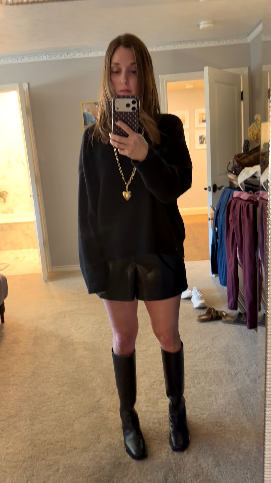 All black outfit of the night 

#LTKSeasonal #LTKHoliday #LTKOver40