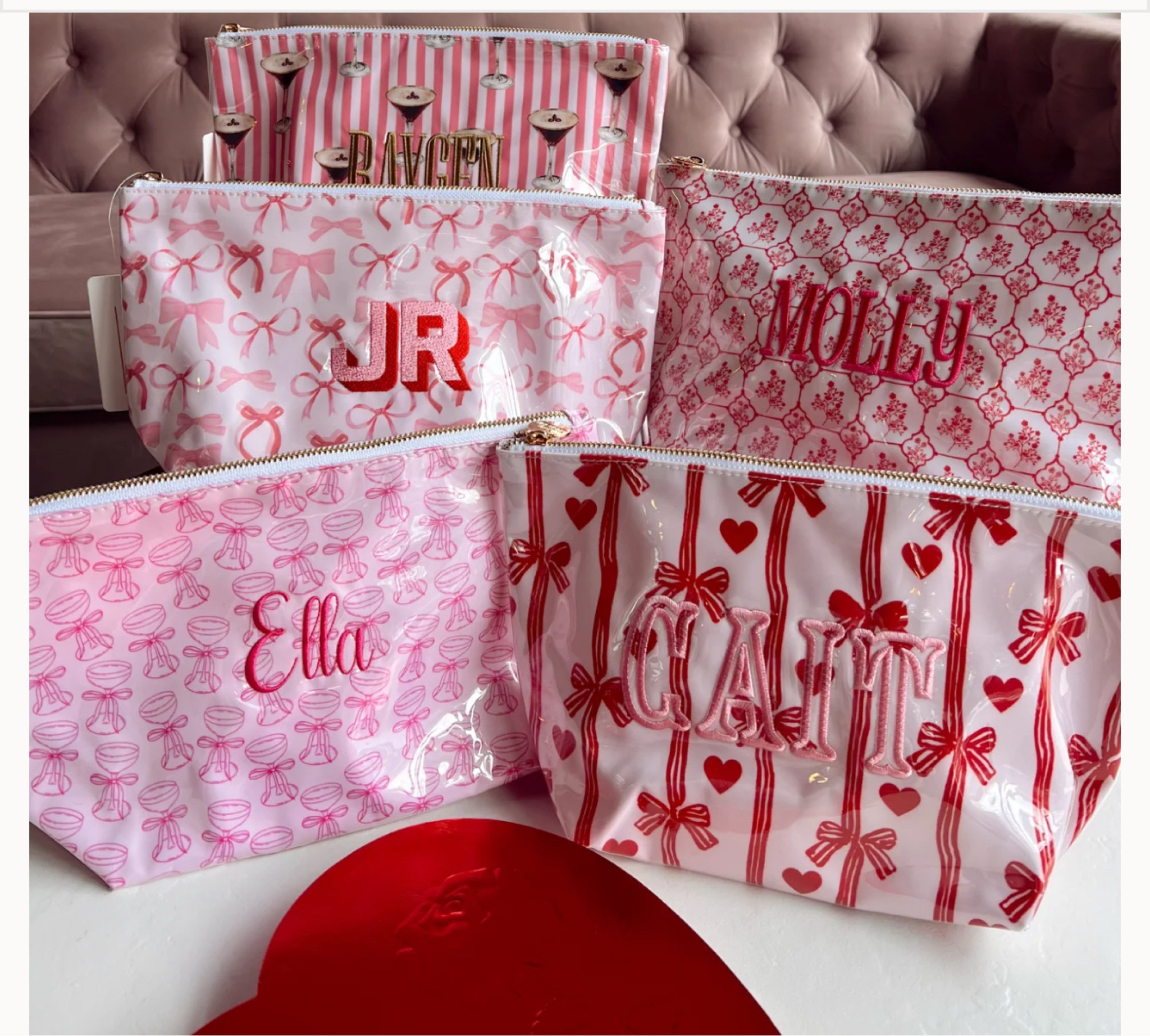 Kenz Kustomz monogram initials makeup skincare bag travel #ltktravel #ltkitbag

#LTKGiftGuide #LTKBeauty #LTKFindsUnder50