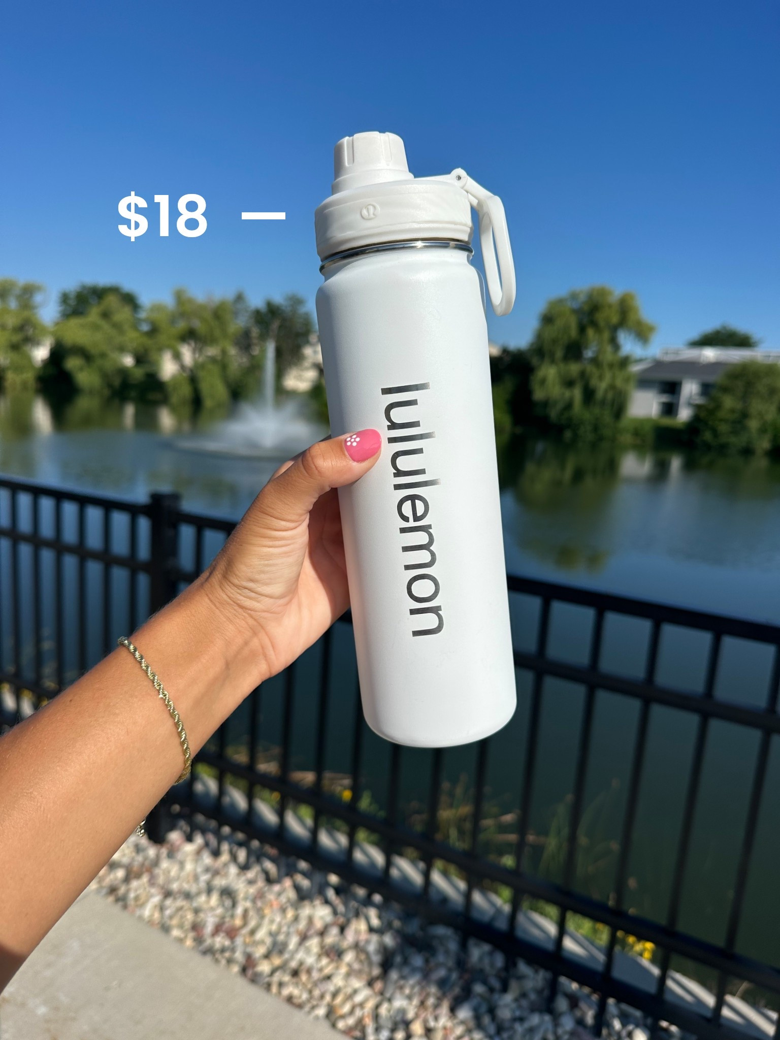 Lululemon water bottle, insulated! I’ve had this for over a month and use it daily. It’s so cute!!

#LTKActive