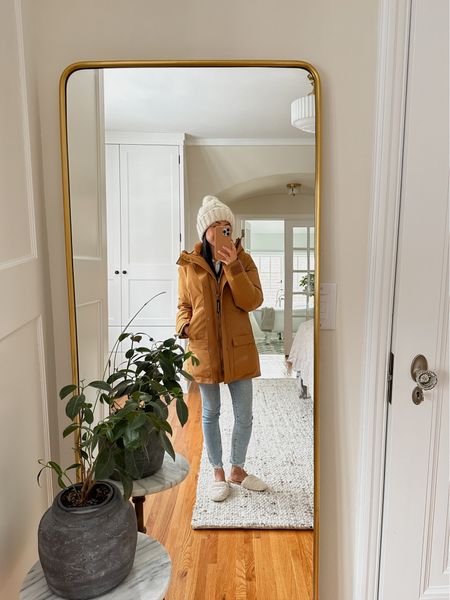 My winter parka which I’ve already worn this fall on super cold school morning walks. It keeps me so warm but is lightweight + is more than half off! Love this camel color but it also comes in other colors. *winter outfit, jacket, coat, Askov Finlayson

#LTKstyletip #LTKsalealert #LTKSeasonal