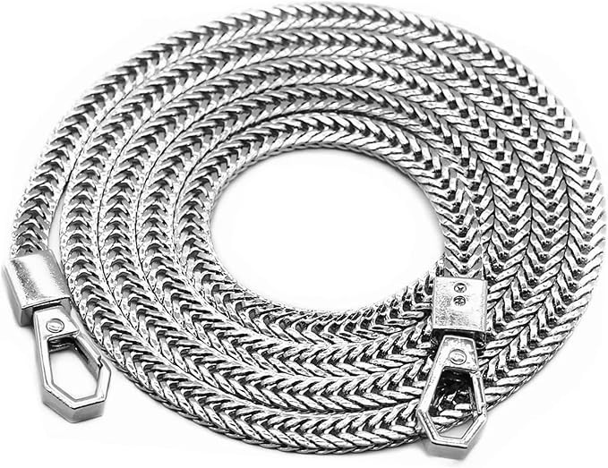Model Worker Iron Flat Chain Strap Purse Chain Straps Handbag Chains Shoulder Cross Body Replacem... | Amazon (US)