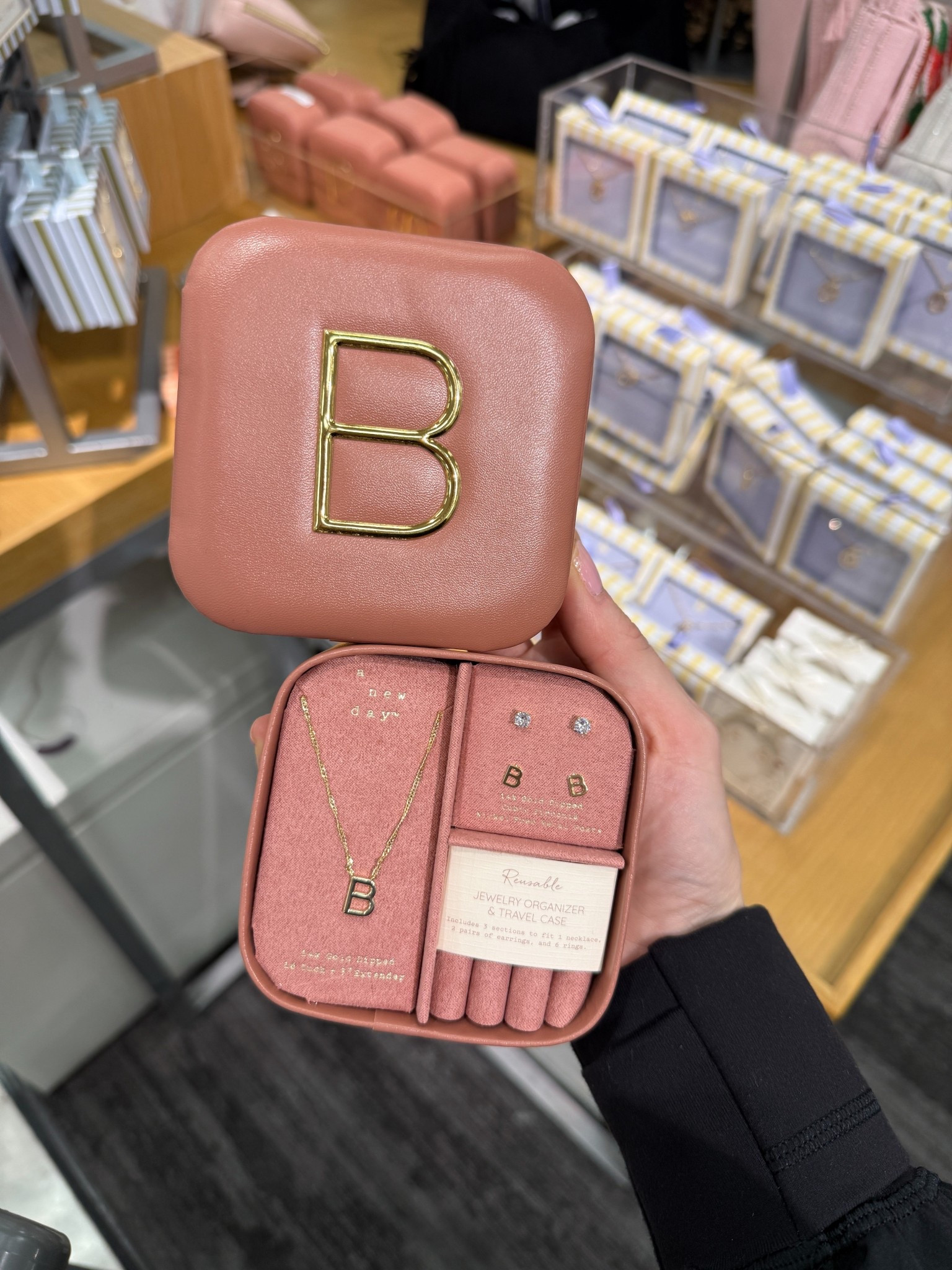 Monogrammed jewelry 

#LTKdayinmylife #LTKootd #LTKSeasonal