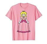 Super Mario Princess Peach Simple Portrait T-Shirt | Amazon (US)