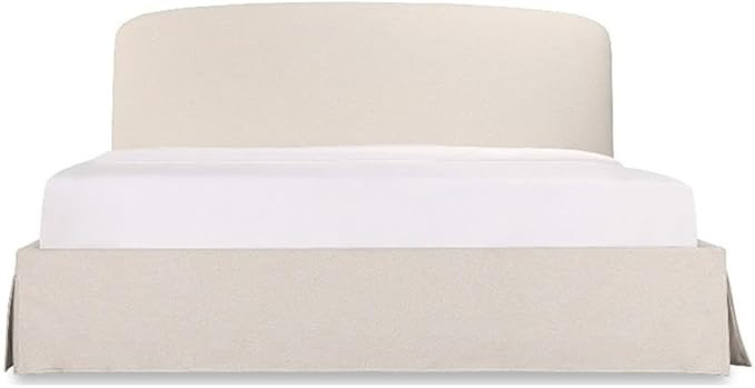 Moe's Home Collection Joan Fabric King Storage in Cream White | Amazon (US)