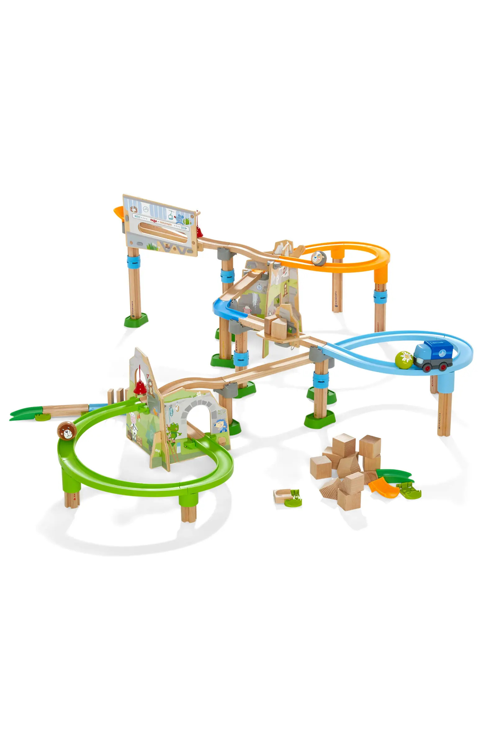 HABA Kullerbu Mountain Adventure Ball Track Ultimate Marble Run Set & Building Toys for Kids Age ... | Nordstrom