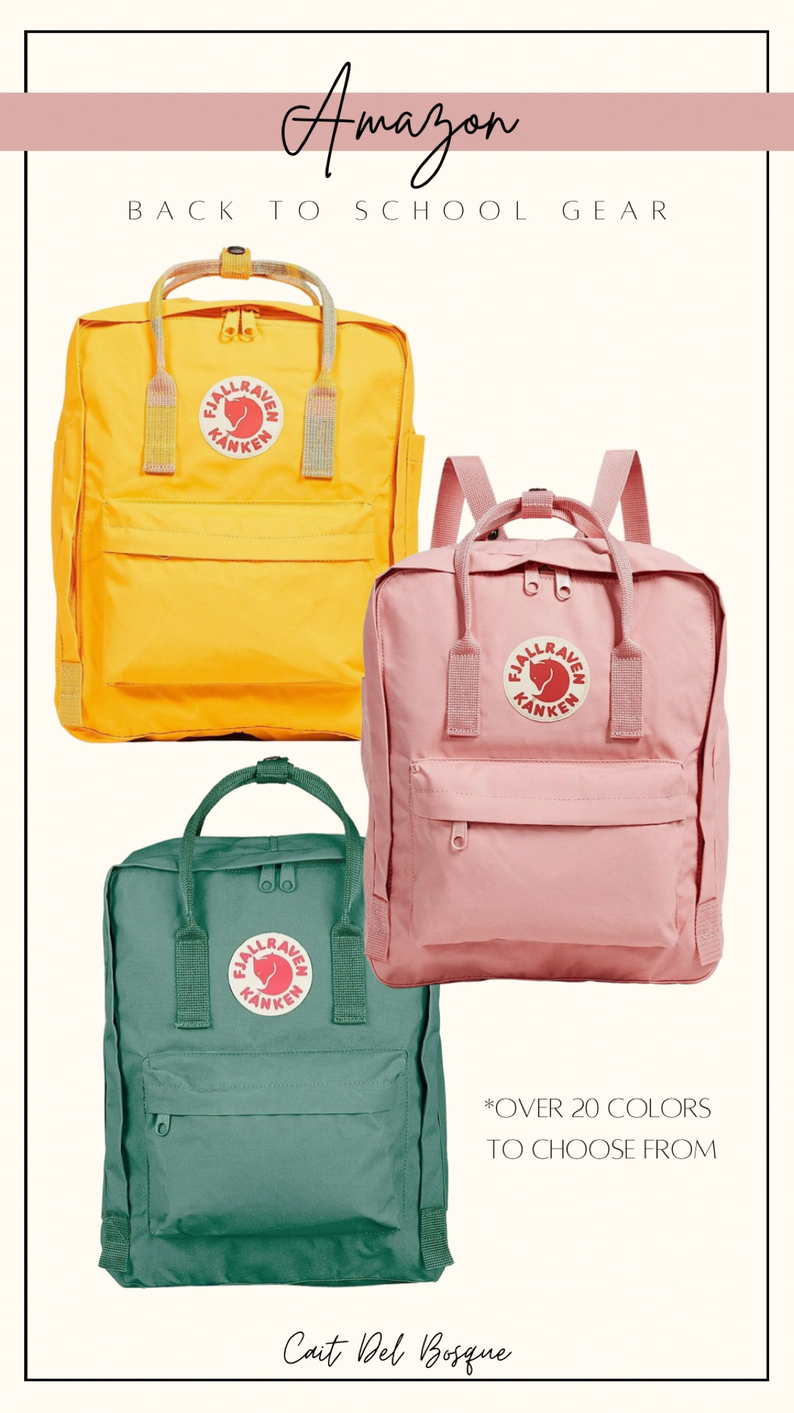 @amazon back to school gear! This back pack comes in over 20 colors to choose from! We’re going to add patches or pins to it for a little personality! ✨

#kidsfinds #amazonfinds #amazon #backtoschool #amazonschoolfinds #backtoschoolkids #backtoschoolgear #backtoschoolsupplies #kidsbackpack #backpack #backpackschool #schoolbag #schoolsupplies

#LTKkids #LTKsalealert #LTKBacktoSchool
