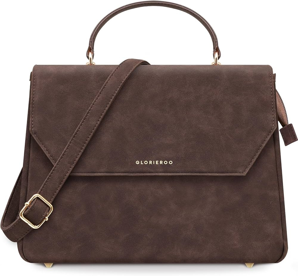 Lunch Box Tote Women - Fashion Stylish Vegan Leather Insulated Lunch Bag with Removable Strap for... | Amazon (US)