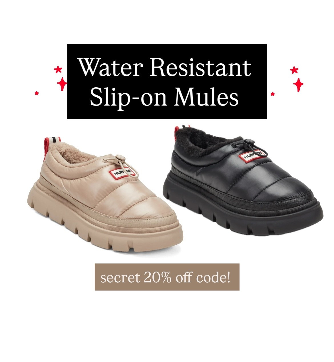 The perfect slip on shoe for winter. Would make a great gift. It’s waterproof unlike the UGG! 

Use code HUNTER-CS20 to get 20% off!! 

#LTKGiftGuide #LTKHoliday #LTKmomlife