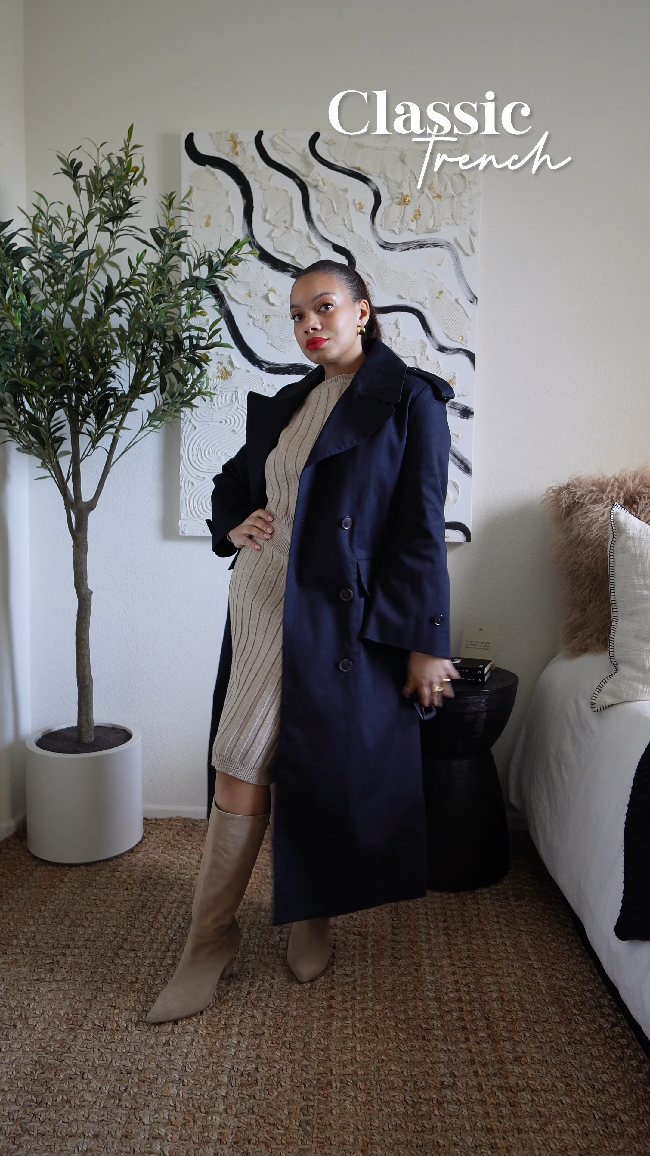 Two piece sweater and skirt sets are my go to in colder months paired with a high boot 👢. You will always look polished with monochromatic looks. 

#LTKfindsunder50 #LTKfindsunder100 #LTKVideo