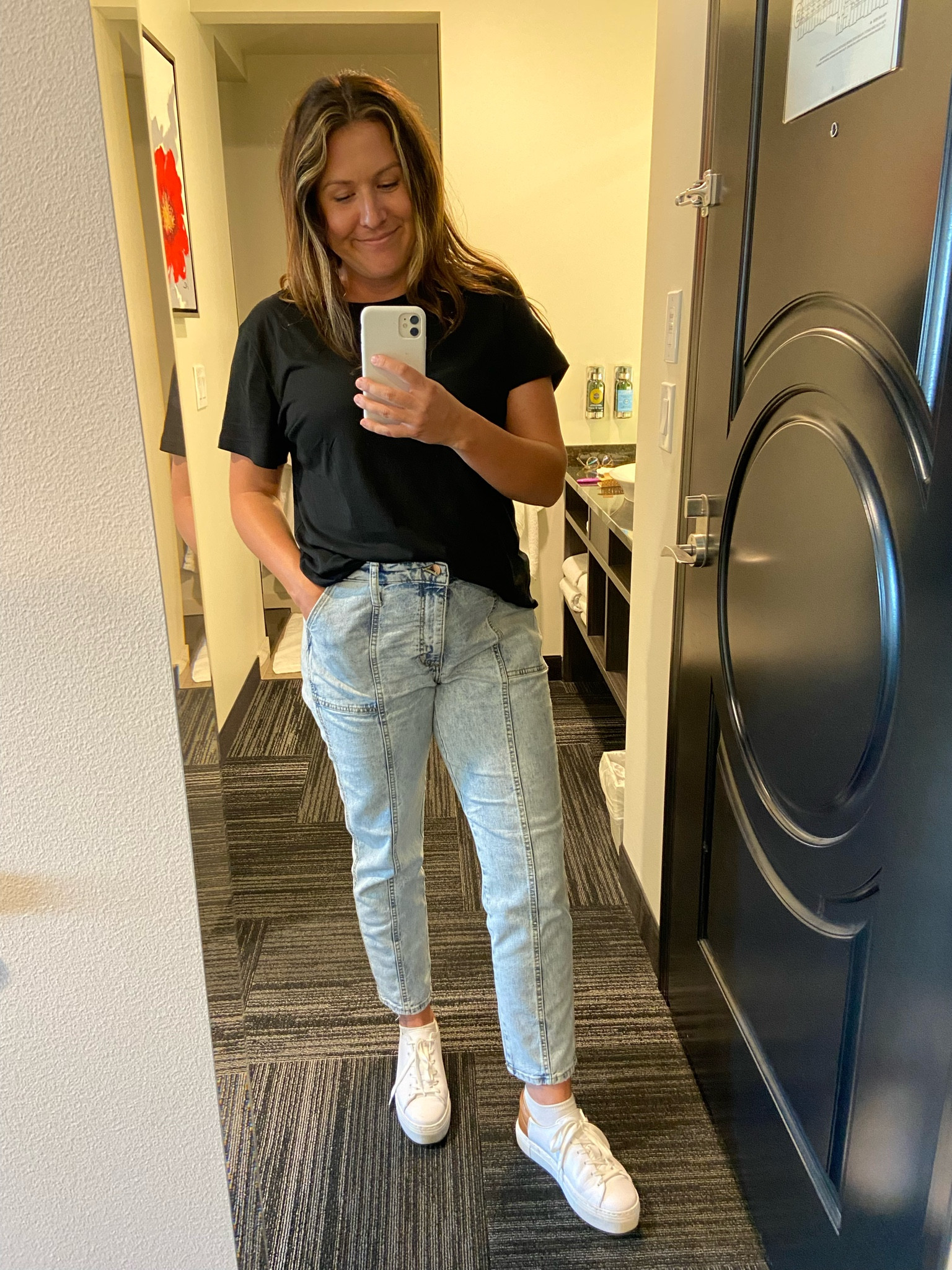 Target crop jeans that work with a bump! I sized up to a 12 & these worked with my 25 week bump 🤰

#LTKbump #LTKFind #LTKstyletip