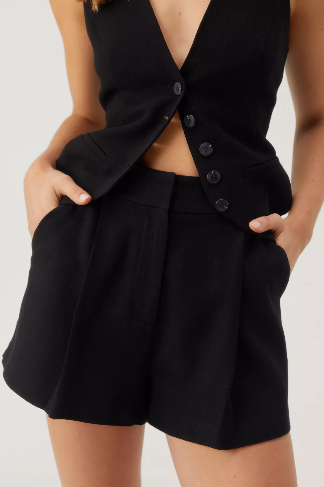 Premium Linen Tailored City Short | Nasty Gal US