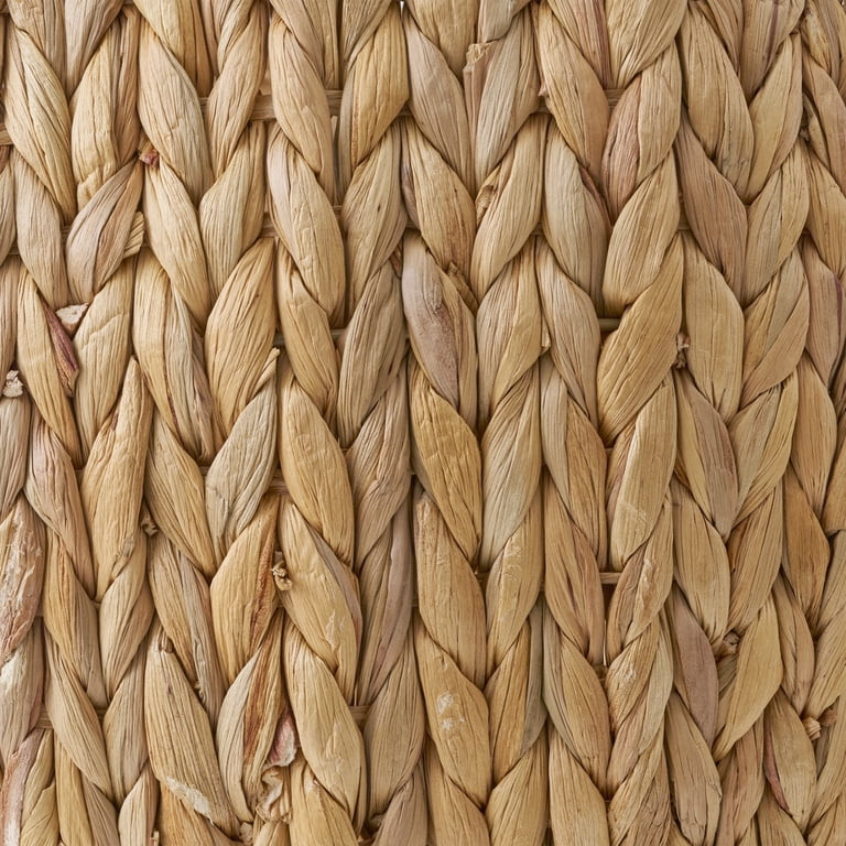 Better Homes & Gardens Beachcomber Woven Storage Basket with Natural Wood Handles | Walmart (US)