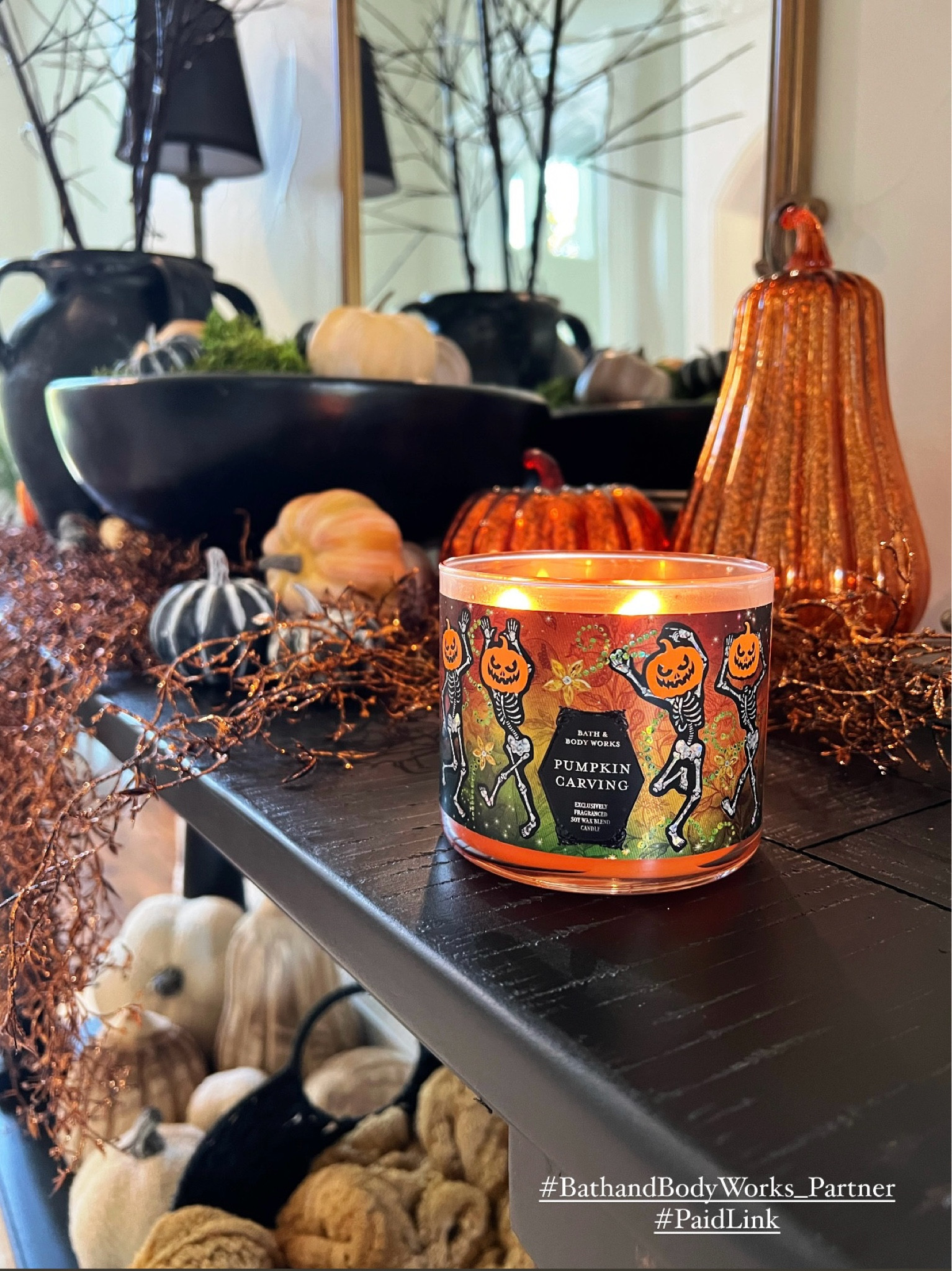 Bath and body works 3-wick fall candles. Halloween candle #BathandBodyWorks_Partner #PaidLink #Ad

#LTKSeasonal