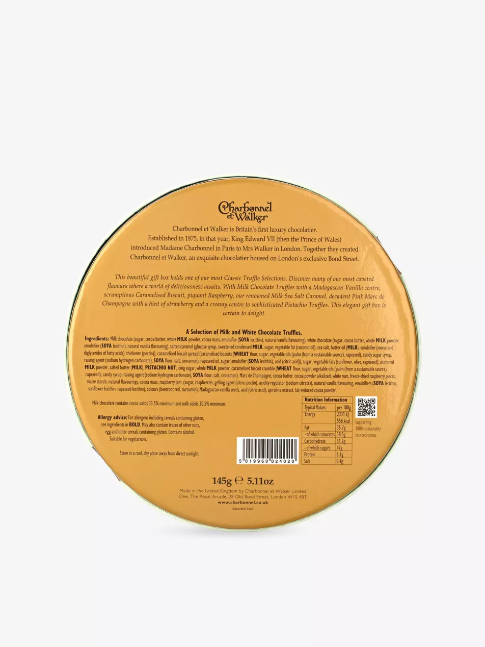Classic Chocolate Truffle Selection 145g | Selfridges
