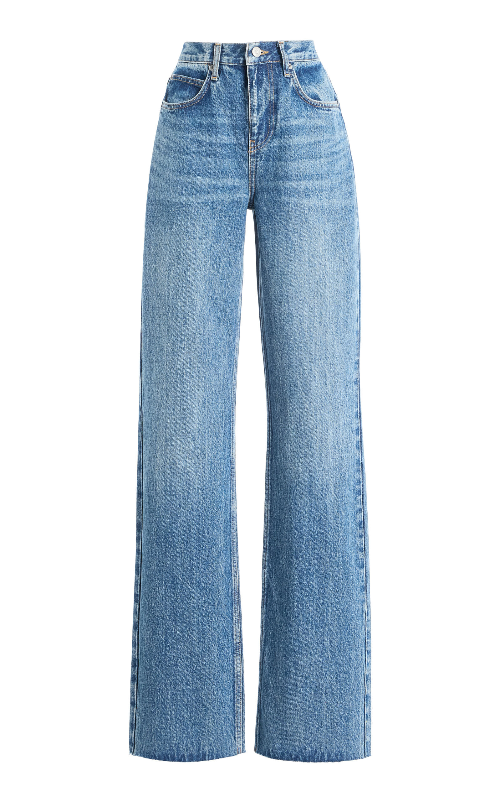 The Frankie Shop Dalston Wide-Leg Jeans - Moda Operandi | Moda Operandi (Global)