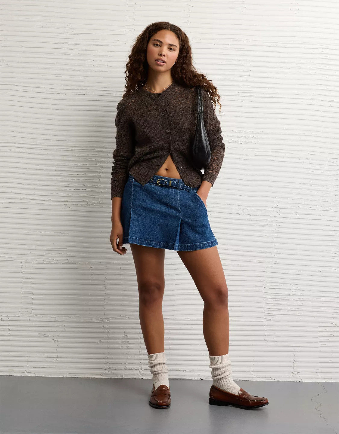 AE Knit Lace Cardigan | American Eagle Outfitters (US & CA)