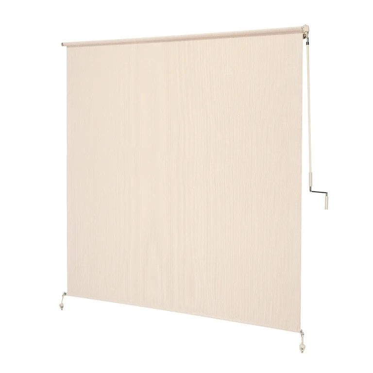 Coolaroo 96" x 72" Crank Operated Beige Roller Sun Shade - Walmart.com | Walmart (US)