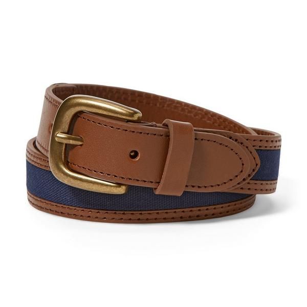 Leather Trim Belt | Janie and Jack