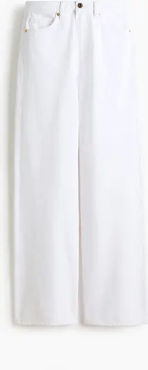 H&M Wide High Waist Jeans | Nordstrom | Nordstrom