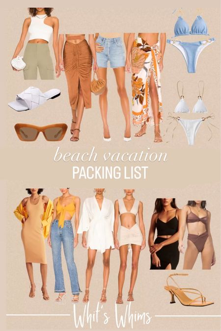 What I packed Summer vacation Revolve style Bikini, swimwear, swim, swimsuits, swimsuit season, resortwear, resort wear, resort outfit, two piece swimsuit, two piece swim, two piece swimsuit, beach vacation outfits, bathing suit, bathing suits, beach, beach vacation, vacation, vacay outfit, cute vacay outfit, cute swimwear, one piece swimsuit, one piece swimsuits, vacation outfits, vacay outfits Spring outfit, spring outfits, spring dresses, spring style, spring trends, spring fashion, resortwear, resort wear, vacay dresses, vacation dresses, mini dress, midi dress, maxi dress, affordable dresses, weddding guest dress, wedding guest, wedding guest dresses, beach vacay, beach vacay outfit, cute dresses, cute spring dresses, date night outfit, going out outfit, going out dress, date night dress, date night dresses, spring dress Sandals, slides, heels, spring sandal, spring sandals, spring heels, spring shoes, strappy sandals, neutral sandals, tan heels, spring trends, spring fashion, spring style, spring shoe, tan heels, tan heel, tan sandals

#LTKtravel #LTKSeasonal #LTKswim