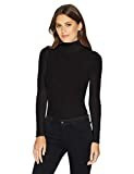 n:PHILANTHROPY Women's Brooke Long Sleeve Turtle Neck Bodysuit, XSmall Black | Amazon (US)