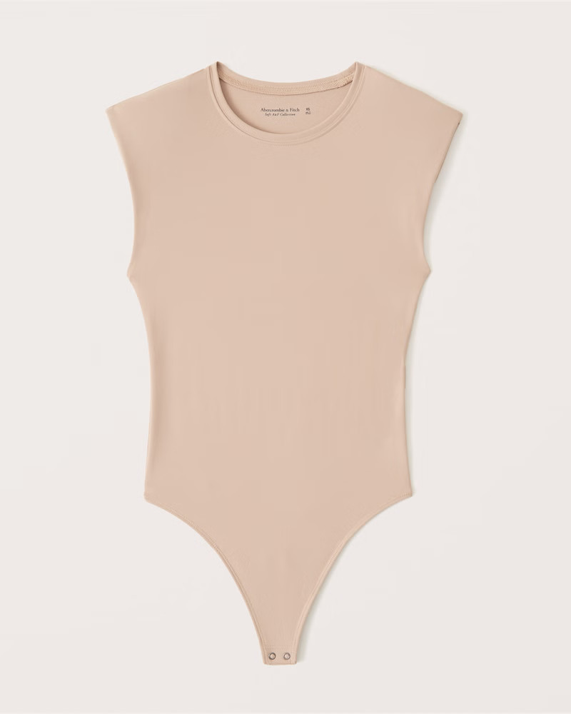 Seamless Cap Sleeve Bodysuit | Abercrombie & Fitch (US)