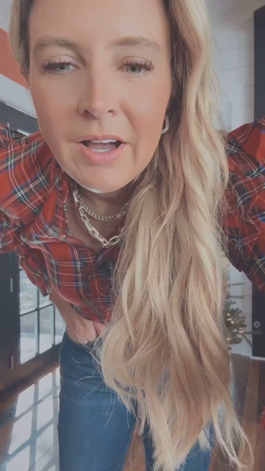 The cutest tartan plaid top for the holiday season. I’m wearing it with my favorite under $100 jeans. The top is an extra small and the jeans are a size 24. Grab 30% off during Avara’s Holiday Collection Sale!!

#LTKHoliday #LTKFindsUnder100 #LTKootd