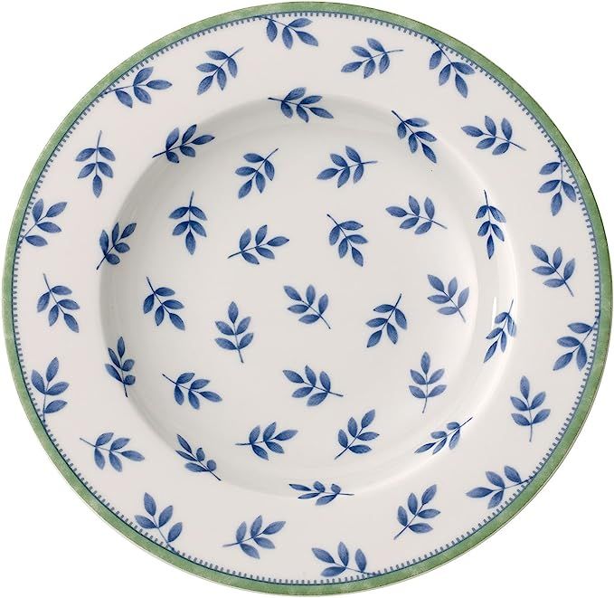 Villeroy & Boch Cordoba Rim Soup, 9 in, White/Blue/Green | Amazon (US)