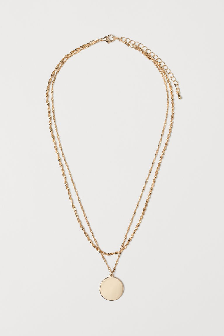 Zweireihige Halskette - Goldfarben - Ladies | H&M DE | H&M (DE, AT, CH, NL, FI)
