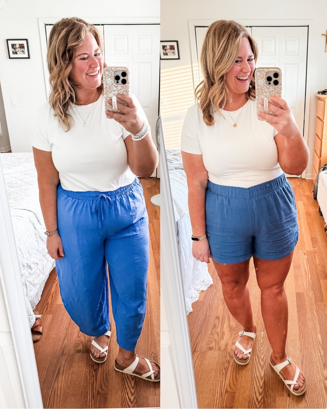 Blue shorts or pants and a white tee is such an easy option for the 4th!

XL in pants, large in shorts 

#LTKFindsUnder50 #LTKMidsize #LTKSeasonal