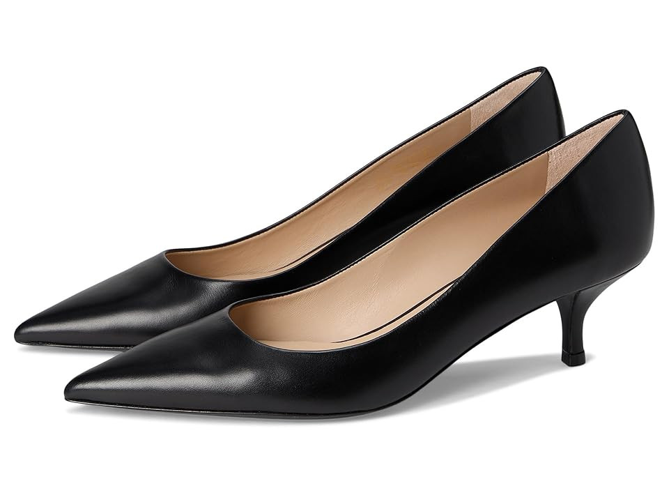 Stuart Weitzman Stuart Power 50 High Women's Heels Black 1 : 8.5 M, Leather | Zappos