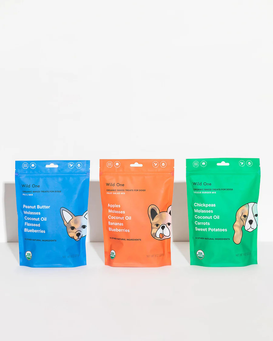 Organic Dog Treat Bundle (3 Pack) - Wild One | Wild One