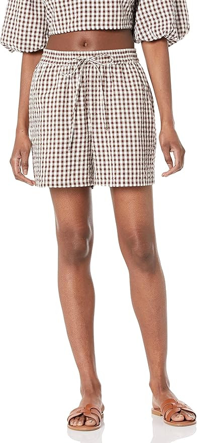 The Drop Women's Mel Drawstring Pull-On Boxer Short | Amazon (US)