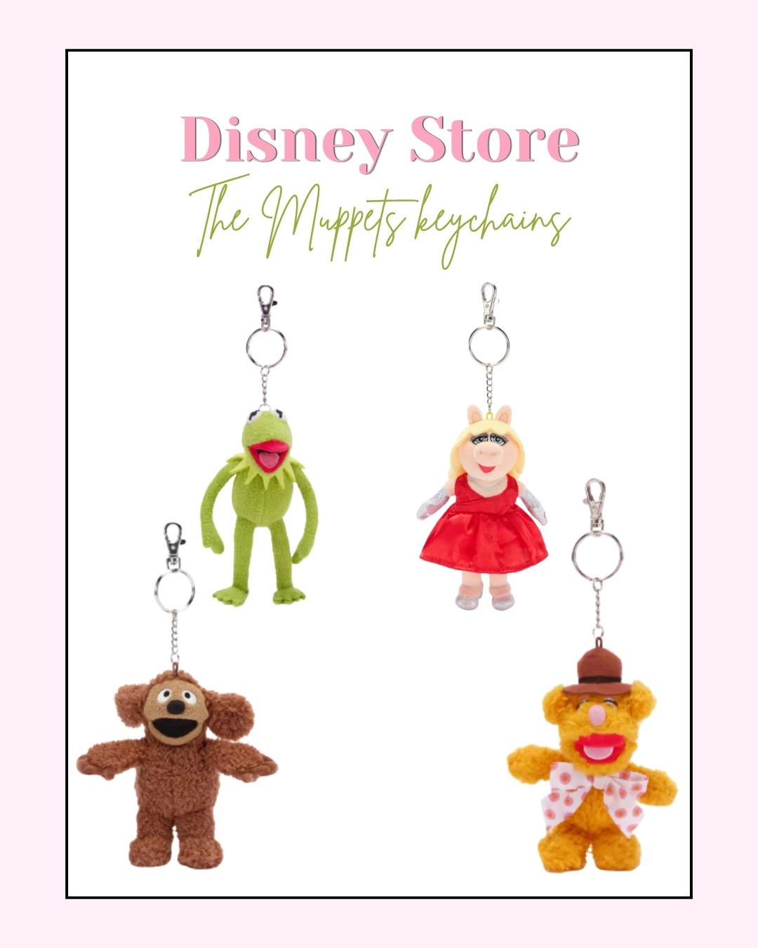 The Muppets keychains🩷💚