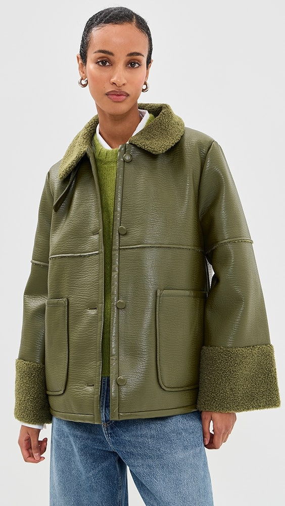 Birdie Faux Leather Jacket | Shopbop